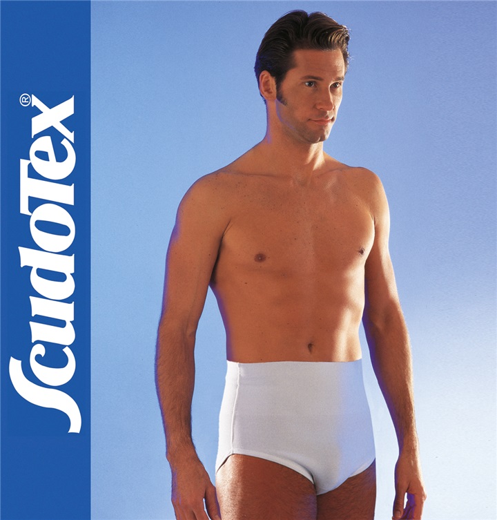 ANATOMIC CLOSED COMPRESSIVE BRIEFS - WHITE