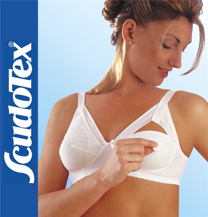 REGGISENO ALLATTAMENTO COTTON MATER COPPA C - BIANCO