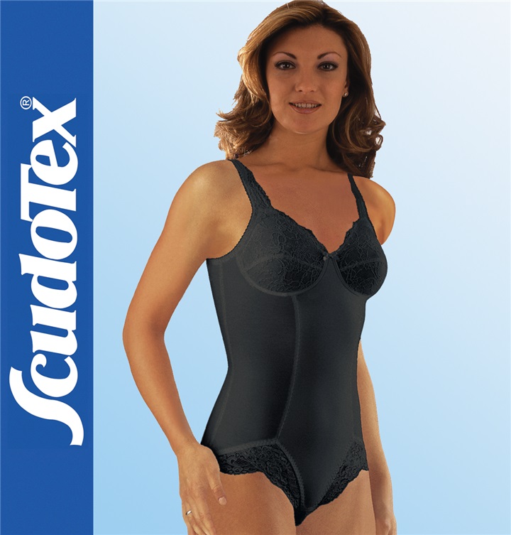 MODELLATORE BODY SILHOUETTE CHARME PIZZO COPPA C -NERO