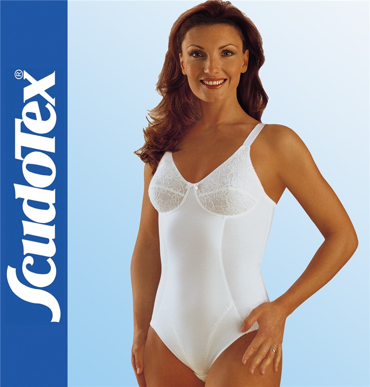 BODY CORSET "SILHOUETTE CLASSIC" CUP C - WHITE