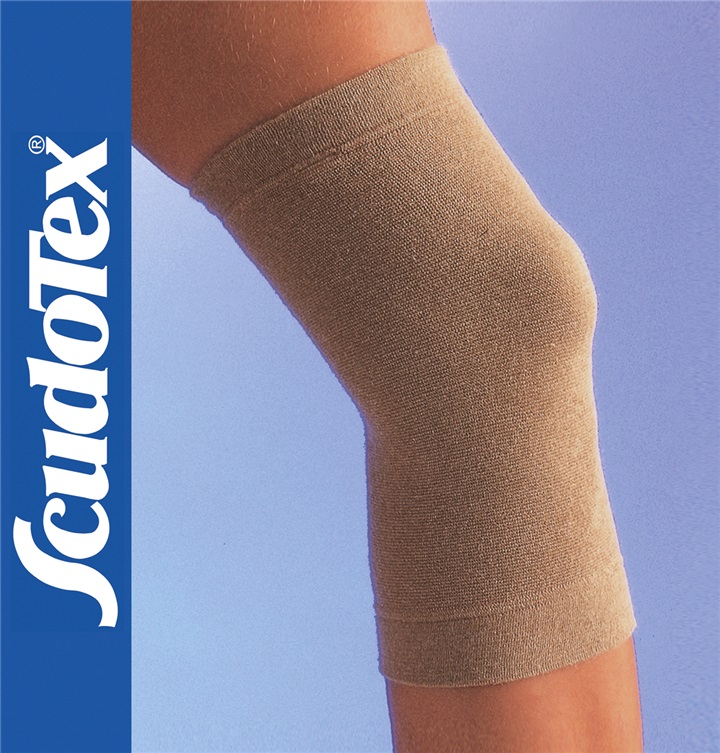 TUBULAR KNEE BRACE IN ANGORA WOOL