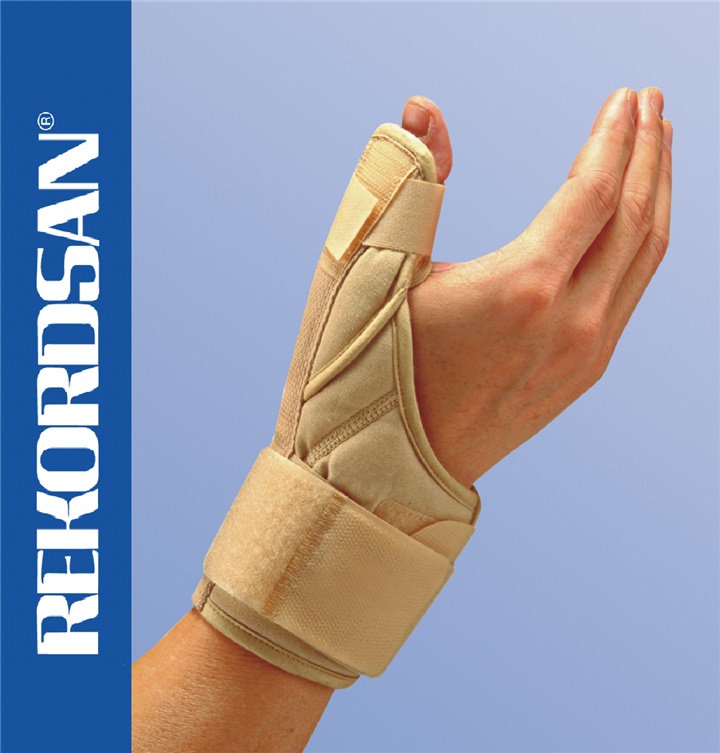 AMBIDEXSTROUS SPLINTED THUMB SUPPORT