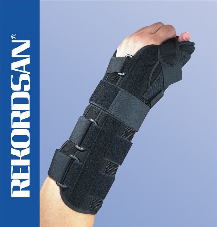 THUMB-HAND-WRIST FOREARM IMMOBILIZER, LEFT