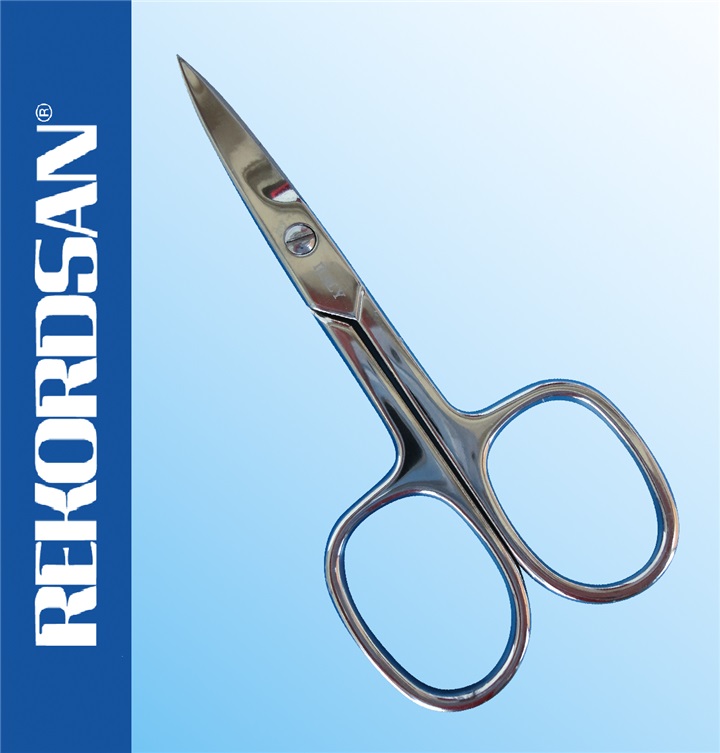 CURVED SCISSORS FOR NAILS