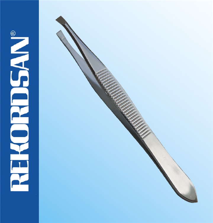 OBLIQUE EYEBROWS TWEEZERS, INOX