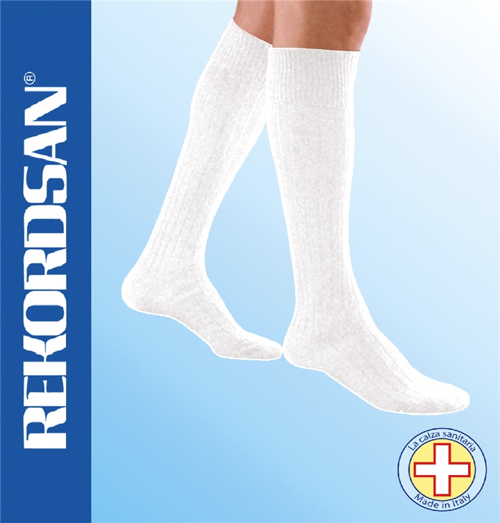 LONG SANITARY SOCK IN COTTON FOR MAN