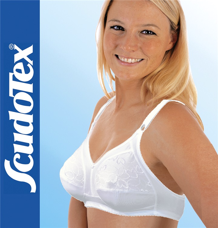 REGGISENO CLASSICO "ATHENA COTTON" COPPA C - BIANCO