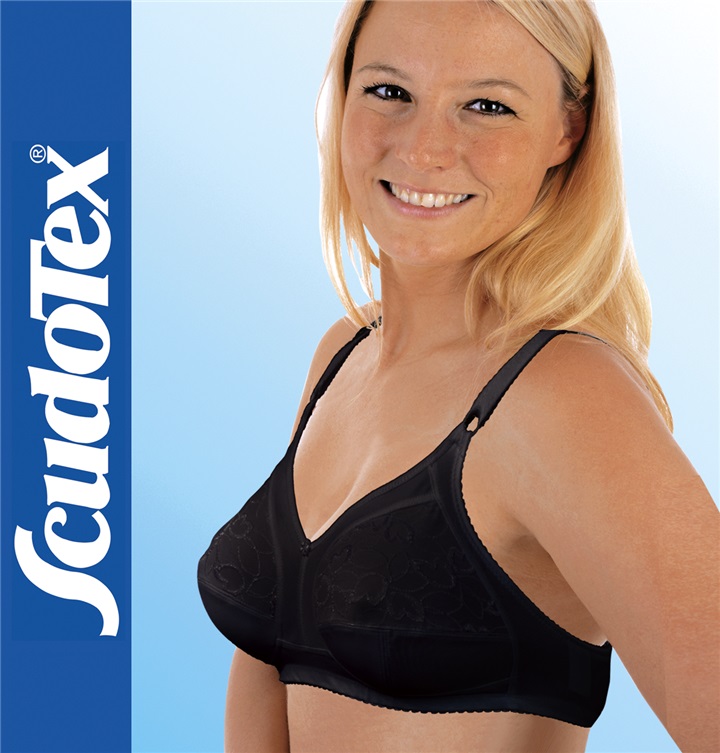 CLASSIC BRA "ATHENA COTTON" CUP C - BLACK