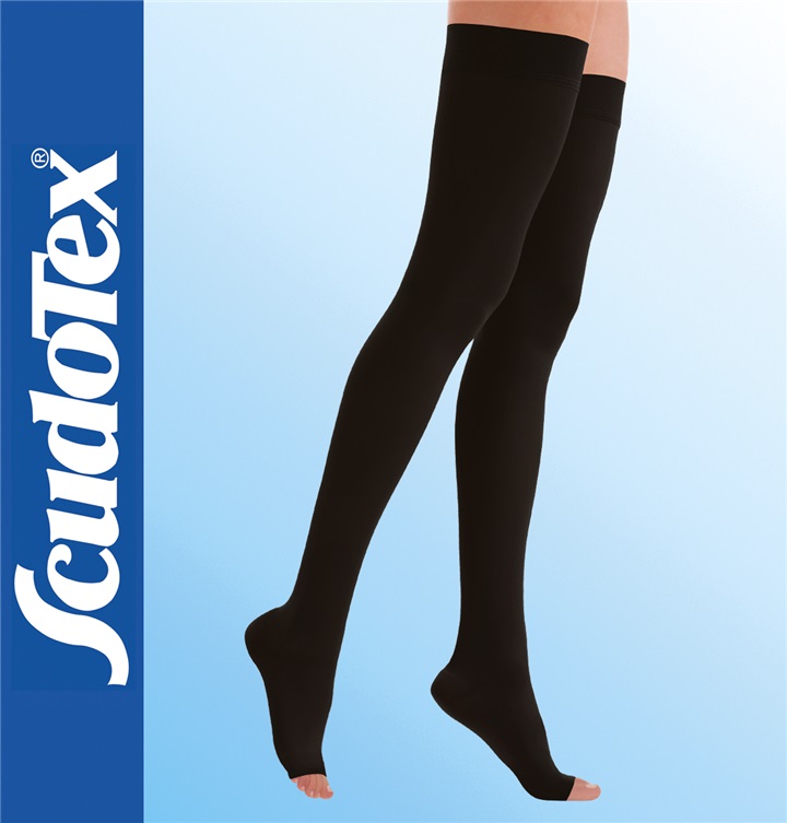 THIGH HIGH K2 MICROFIBER OPEN TOE