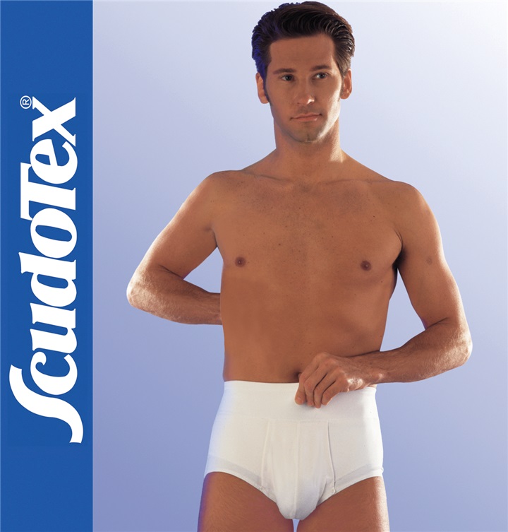 BRIEFS FOR HERNIA "COTTON SLIP" WITHOUT PELOTTES, HIGH WAIST