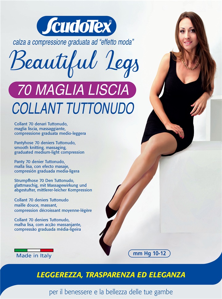 COLLANT 70 DEN MAGLIA LISCIA TUTTONUDO