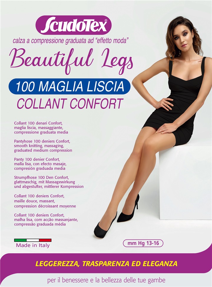 PANTYHOSE 100 DENIERS SMOOTH KNITTING CONFORT