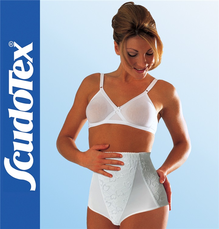 SHORT RESTREINING GIRDLE ATHENA COTTON WHITE