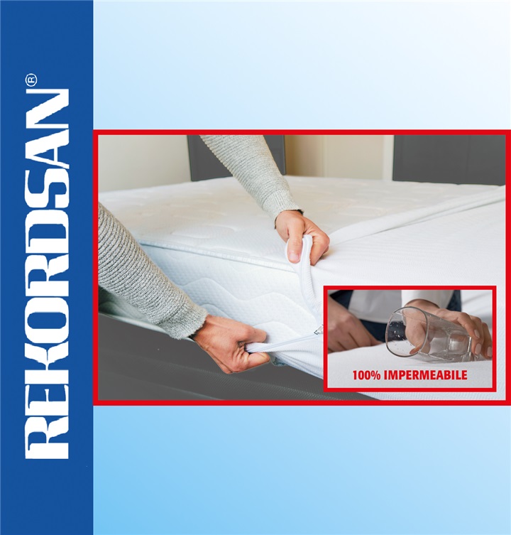 WATERPROOF, ANTI-MITE SANITARY MATTRESS COVER (queen-size bed)